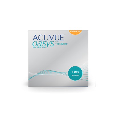 ACUVUE® OASYS 1-Day with HydraLuxe™ Technology for ASTIGMATISM