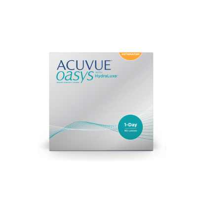 ACUVUE® OASYS 1-Day with HydraLuxe™ Technology for ASTIGMATISM